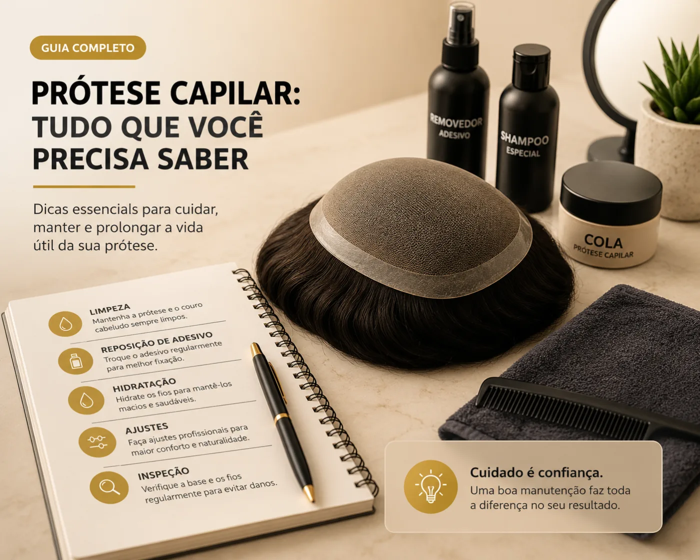 Prótese Capilar: Tudo Que Você Precisa Saber