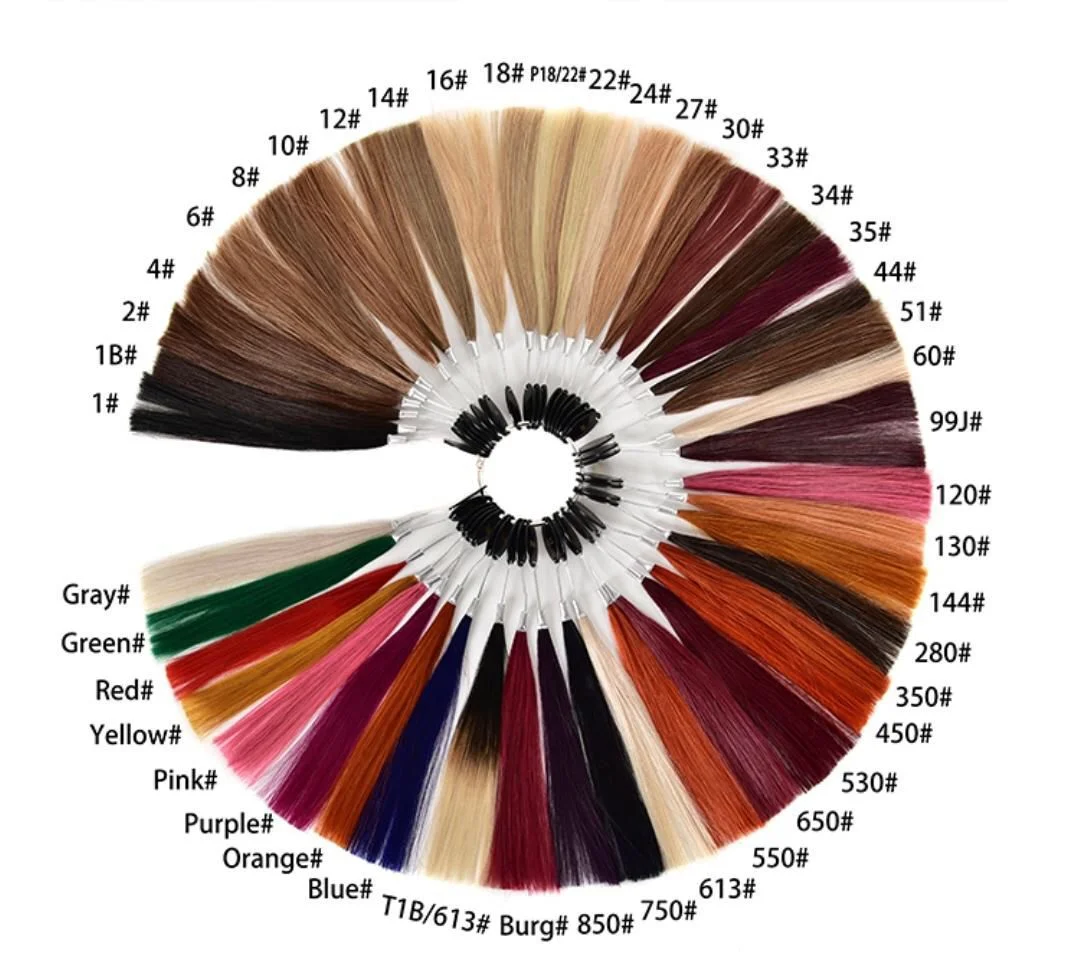Segunda tabela de cores, com tons fantasia